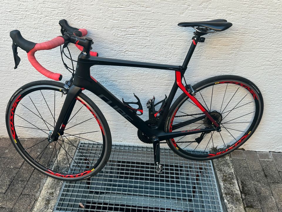 Cube Agree C62 Pro, Shimano Ultegra, Carbon, Rh 56 in Haßmersheim