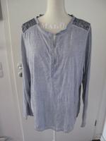 Street one Shirt, Gr. 44/46, blau mit Pailetten Hessen - Wiesbaden Vorschau