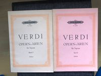 Verdi Opernarien für Sopran mit Klavier Band 1 u 2 Musiknoten Bayern - Rosenheim Vorschau