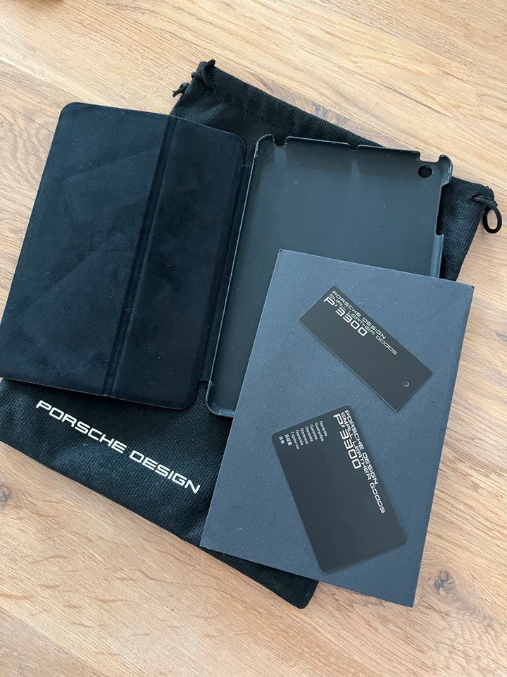 Porsche Design iPad mini Case / Hülle aus schwarzem Leder, neu! in Bordesholm