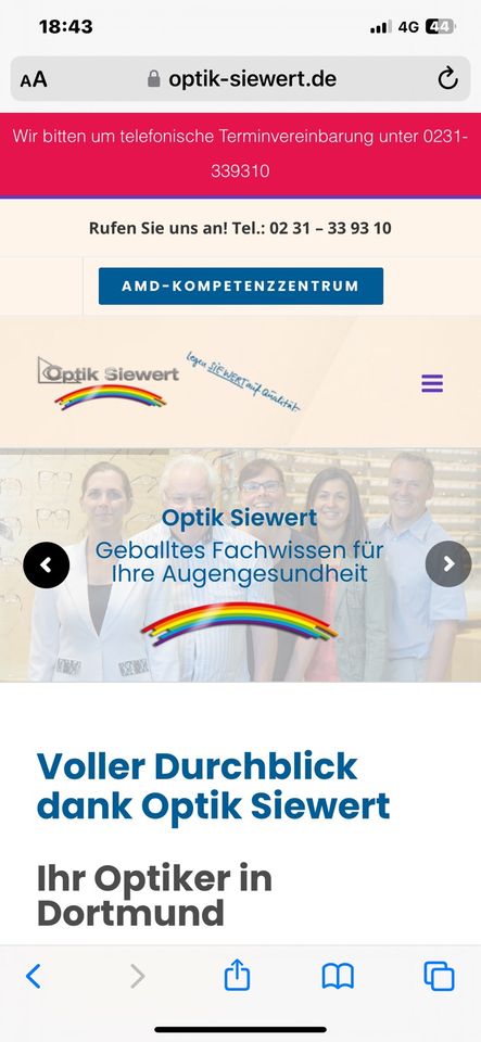 Augenoptiker/In in Dortmund