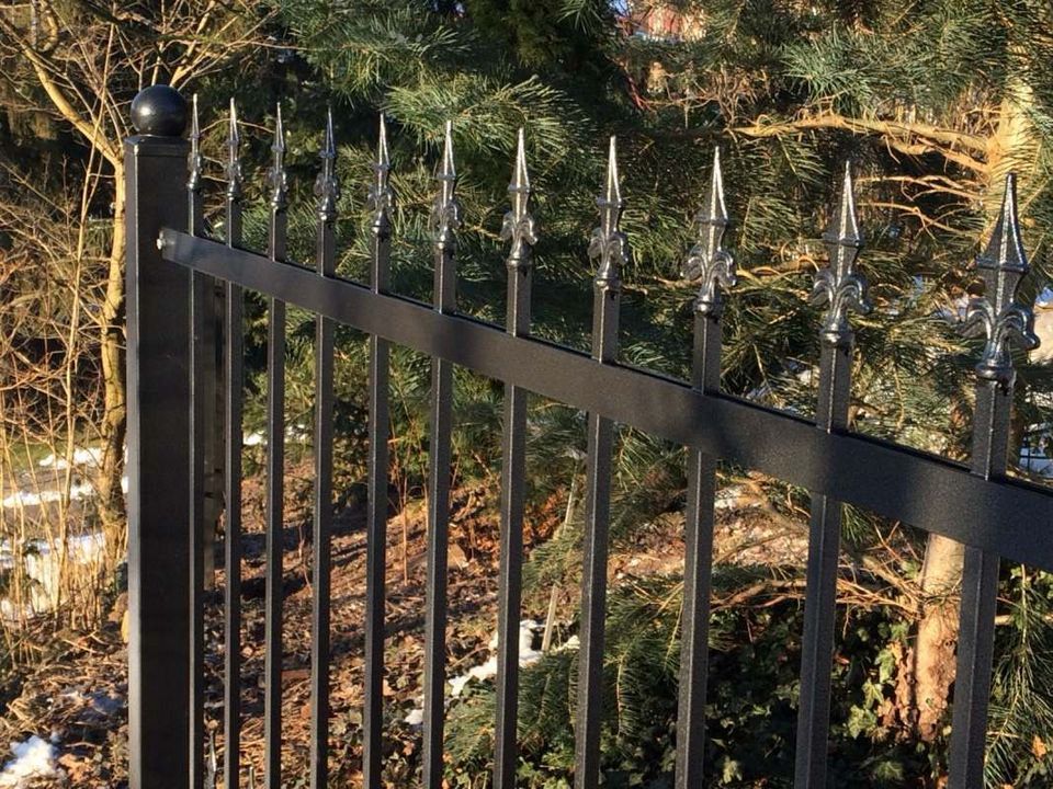 Geschmiedetes Tor. Geschmiedete Zäune, Tore, Zäune aus Polen in Hamburg