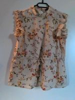 Shirt / Bluse Beige mit Blumen von Vero Moda Gr. M Niedersachsen - Stuhr Vorschau