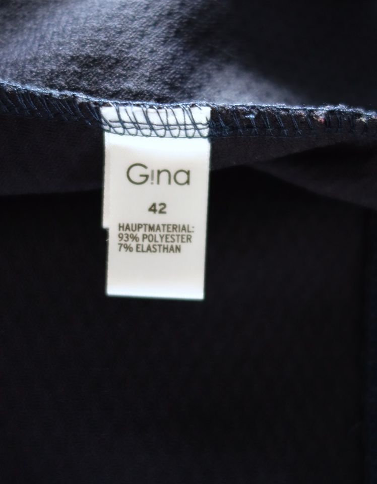 GINA offener Blazer Jäckchen Sweatblazer blau 42 NEU in Hückeswagen