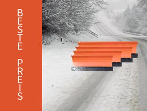 Fulenyi Schneeschaber mit Bürste  2-in-1-Auto-Schneeschaufel-Schneebürste  - Tragbarer Auto-Windschutzscheiben-Schneeentferner für SUV-LKW-Automobile:  : Auto & Motorrad