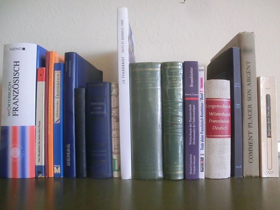 diverse Fachwörterbücher Deutsch-Französisch / Franz-Deutsch u.a. in Neuss