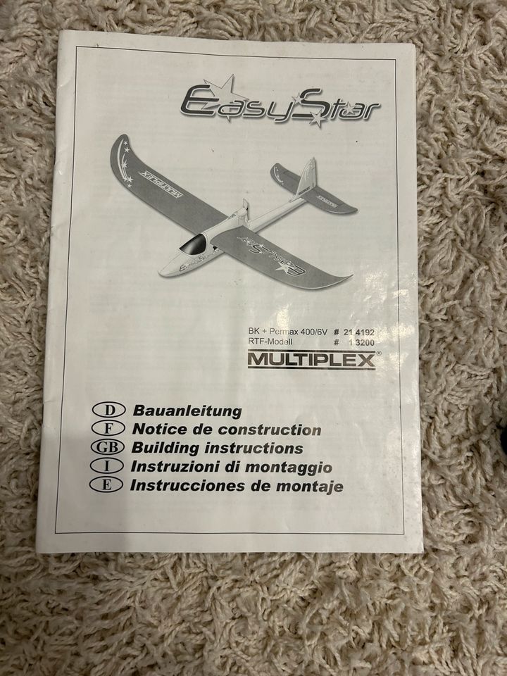 Multiplex EasyStar Modellflugzeug in Hohenfels