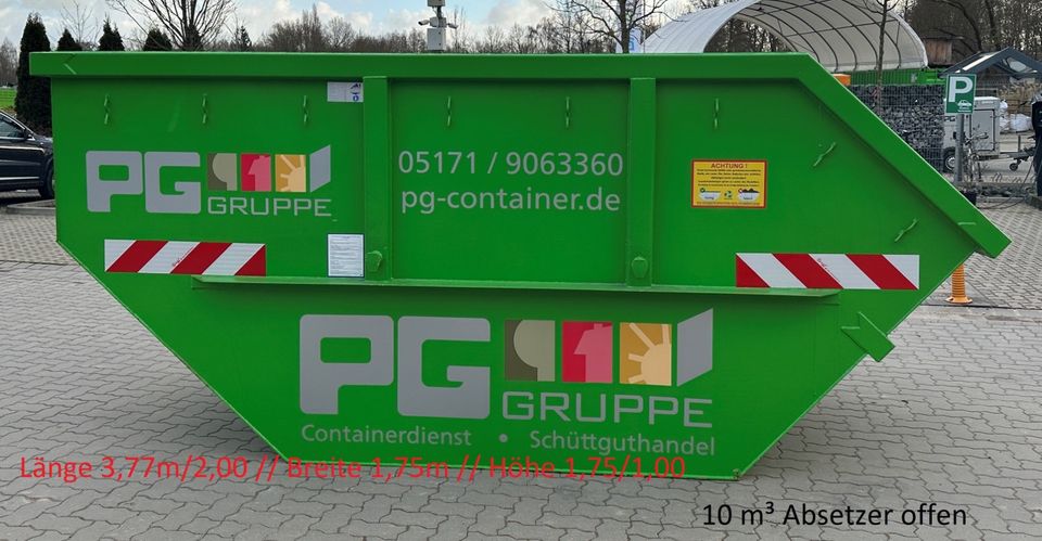 Containerdienst Holz Entsorgung Container mieten Abrollcontainer in Peine