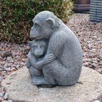 Steinfigur Schimpanse Affe Garten Dekoration Nordrhein-Westfalen - Korschenbroich Vorschau