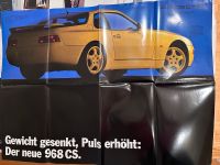 2 Poster Porsche 968 CS, 968 Cabrio  und Gesamtprogramm Baden-Württemberg - Gerlingen Vorschau