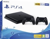 PlayStation 4 Konsole 500 GB, schwarz, slim + zweiter Controller Nordrhein-Westfalen - Warendorf Vorschau