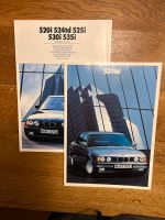 BMW Prospekte 5er / E34 / 524td von 1/88 Feldmoching-Hasenbergl - Feldmoching Vorschau