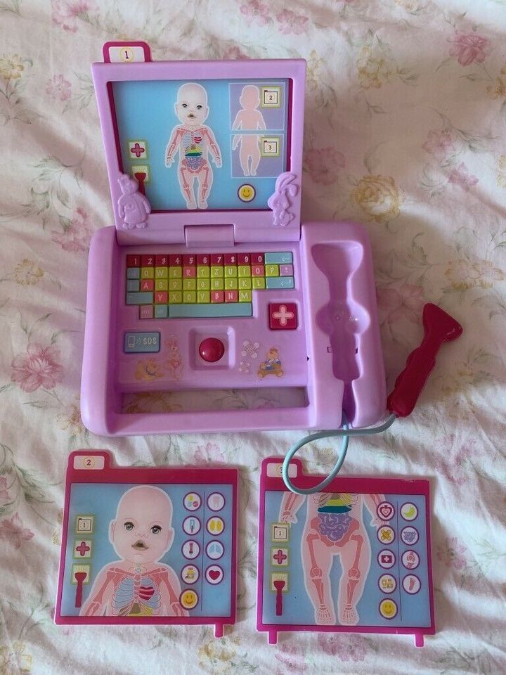 Baby born interactive medical laptop sale