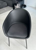 Esszimmerstühle Kunststoff schwarz 4 Stück Sitzpolster Stuttgart - Stuttgart-Süd Vorschau