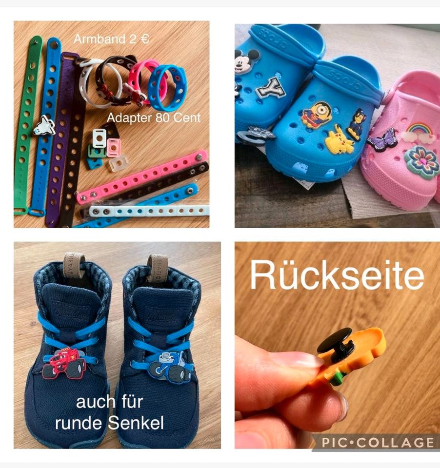 Jibbitz by crocs Disney cars Blaze minnie Adapter Schnürsenkel in Kassel