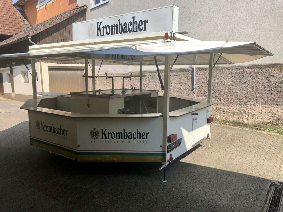 Bierwagen Schankwagen Insel Miete in Friesenheim