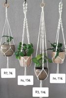 ❤ Blumenampel ab 7€ Makramee Macrame  Pflanzenhänger Pflanzen Baden-Württemberg - Burgrieden Vorschau