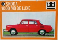 Prospekt Skoda MB 1000 DE LUXE Sachsen - Frohburg Vorschau