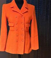 Kookai Jacke dick Tweed orange Gr.s Frankfurt am Main - Seckbach Vorschau