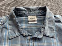 Jack Wolfskin Outdoorhemd - Gr. L - blau kariert Baden-Württemberg - Bad Waldsee Vorschau