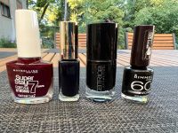 4 x Nagellack Loreal Maybelline Schwarz Midnight Red Sachsen - Grimma Vorschau