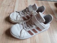 Adidas Grand Court Turnschuh, weiß/bronze, Sneaker Gr.30 Bayern - Pielenhofen Vorschau