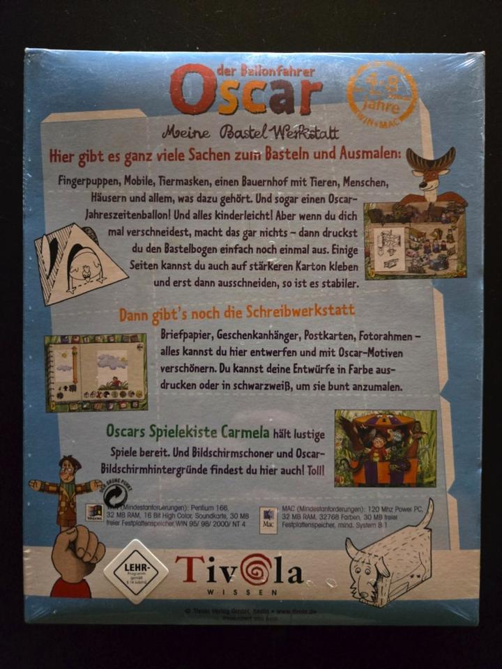 Oscar der Ballonfahrer - Meine Bastelwerkstatt Tivola OVP NEU in Norden