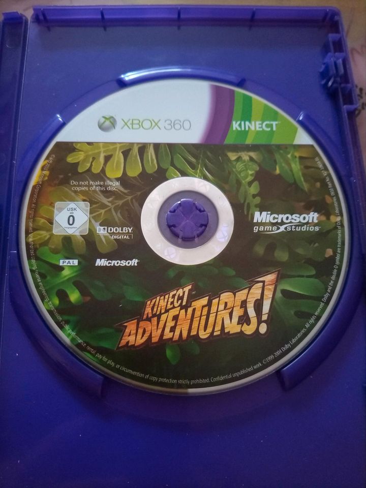 Xbox360 KINECT Adventure Spiel in Riedstadt