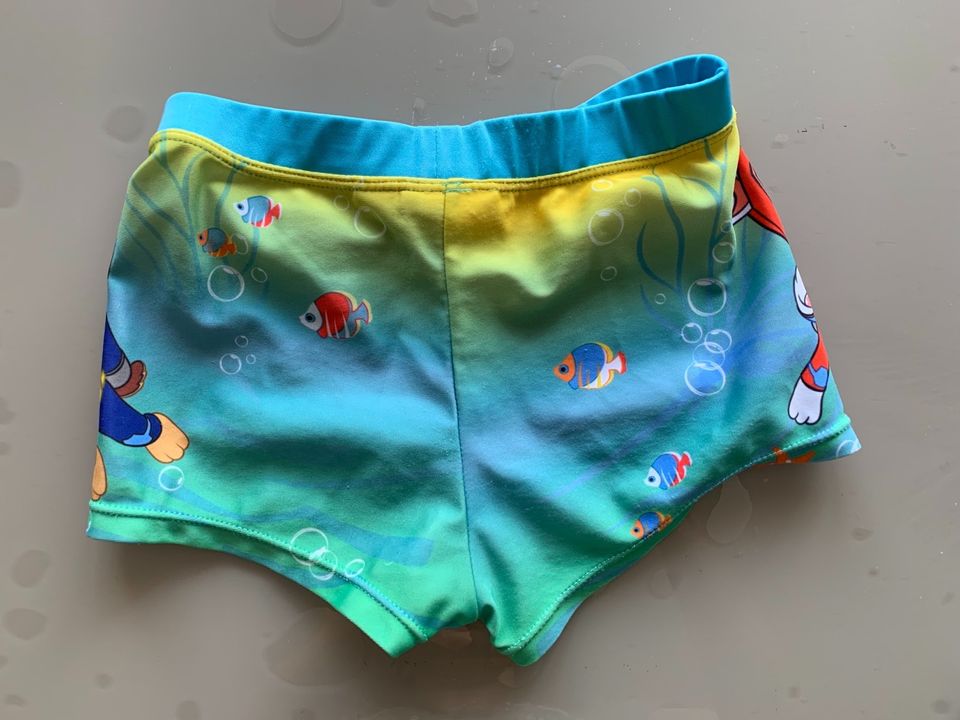 Jungen Sommerbekleidung Badehose 122 128 Paw Petrol in Künzell