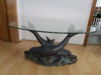 Couchtisch Delfine mit Glasplatte Sachsen - Geithain Vorschau