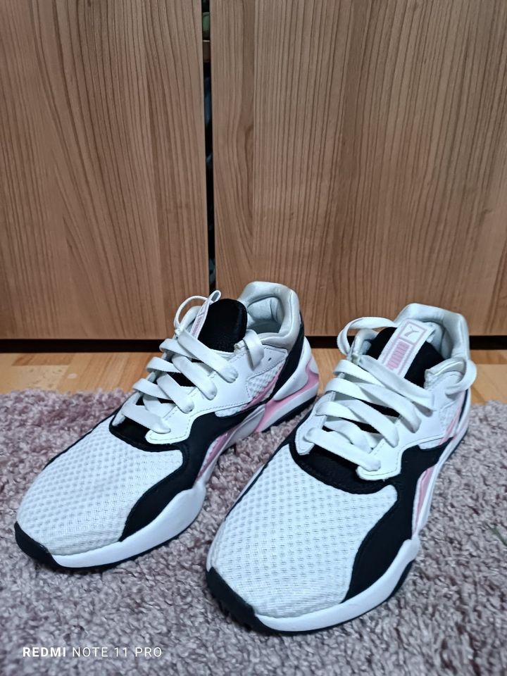 PUMA Sneaker Nova 90's Bloc Wn's 369486 White/Pale Pink I Gr: 39 in Lehrte