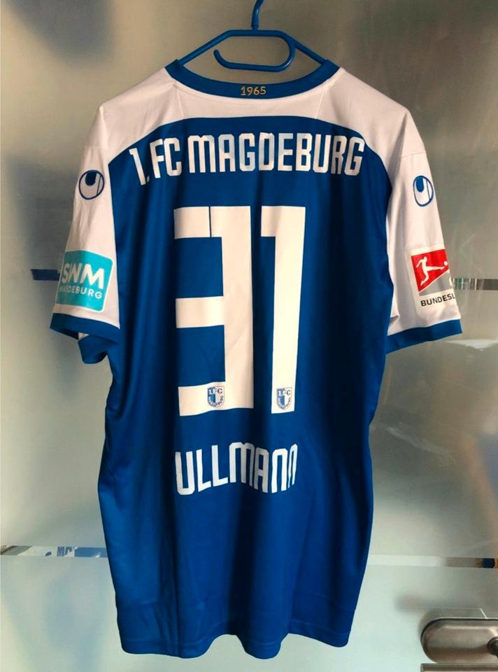 Trikot Maximilian Ullmann 1.FC Magdeburg Saison 2022/2023 in Luckenwalde