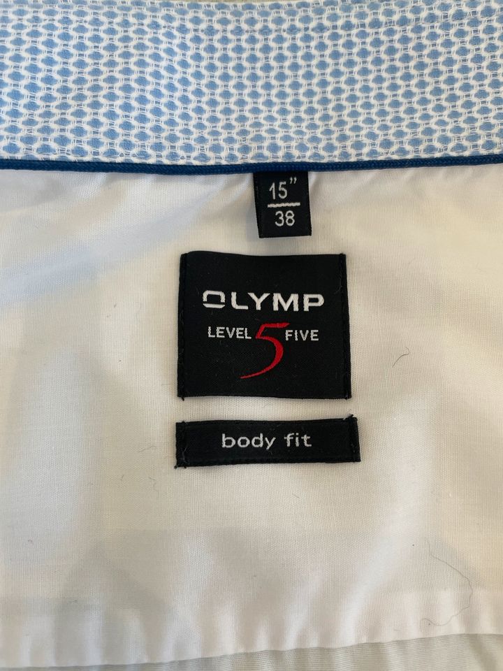 Olymp Hemd Body Fit Größe 38 weiß Anzug Feier Hochzeit Taufe usw. in Gummersbach