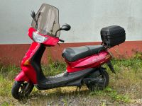 Yamaha Zest 50ccm Roller mit Frontscheibe und Koffer Hessen - Erbach Vorschau