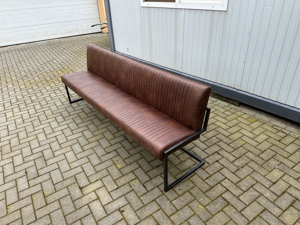 FASMAS Sitzbank Bank Esszimmer Dunkelbraun Braun Dark Brown 225cm in Hamburg