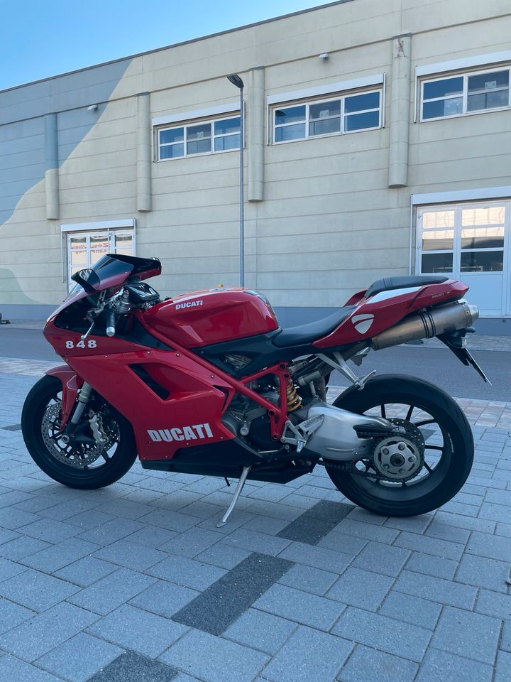 Ducati 848 in Pforzheim