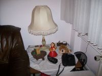 Tischlampe,Nachttisch Lampe,Marmor mit Textil Schirm,Vintage 70c Bochum - Bochum-Mitte Vorschau