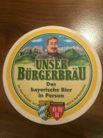 Bierdeckel Untersetzer Bürgerbräu Braumeister Bier Alpenbrauerei Thüringen - Jena Vorschau