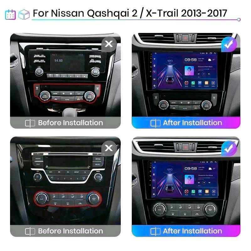 Android Autoradio Nissan Qashqai J11 X-Trail 3 T32 2013-2017 in Burghausen