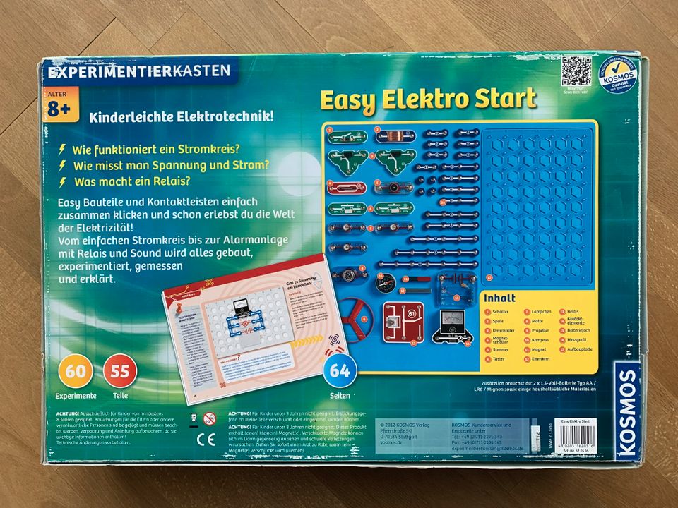 Spiel ⭐️ Experimentierkasten Easy Elektro Start ⭐️ KOSMOS ‼️ in Butzbach