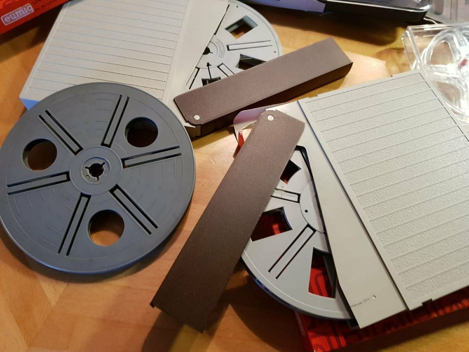 gebrauchte Filmrollen Leerrollen Filmspulen Filmfangspulen Super8 in Castrop-Rauxel