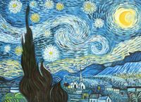 Vincent van Gogh - Sternennacht i98963 80x110cm Ölbild handgemalt Berlin - Treptow Vorschau