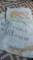 Bettwäsche 140x70 Hase - Weißt du eigentlich wie lieb ich dich ha Hessen - Echzell  Vorschau