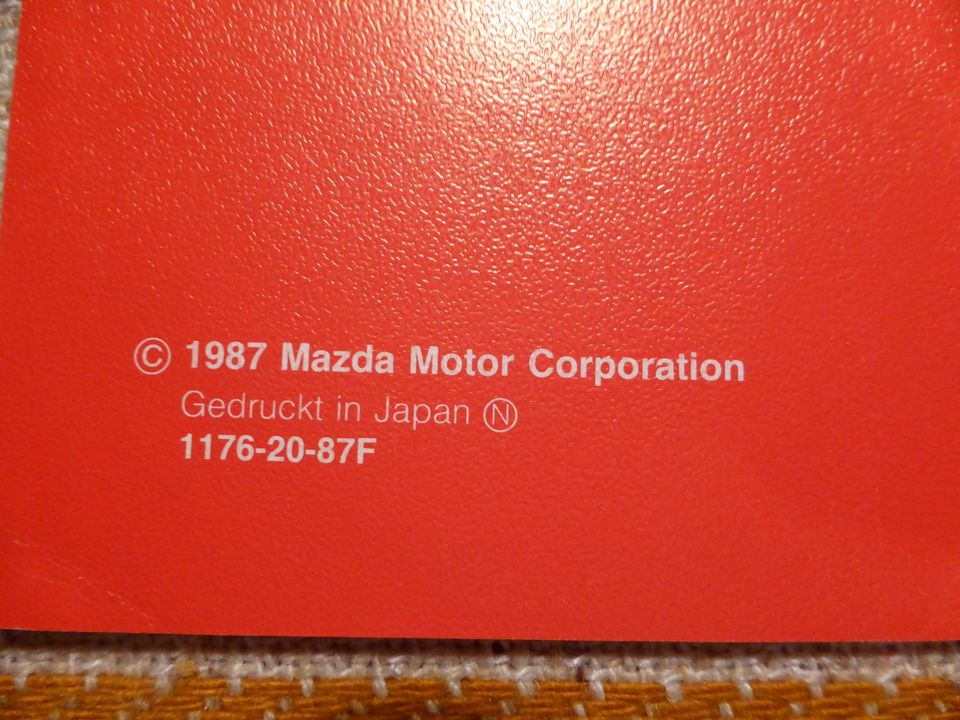 Mazda RX 7 , Original Werkstatthandbücher , siehe alle Bilder in Bückeburg