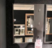 NEU Garderoben-Spiegel 3 Haken grau 60,3cmx76,5cm Niedersachsen - Salzhausen Vorschau