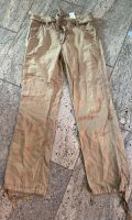 H&M LOGG Cargo Hose Leinen Hose khaki Stoffhose Wanderhose in 34 Rheinland-Pfalz - Speyer Vorschau