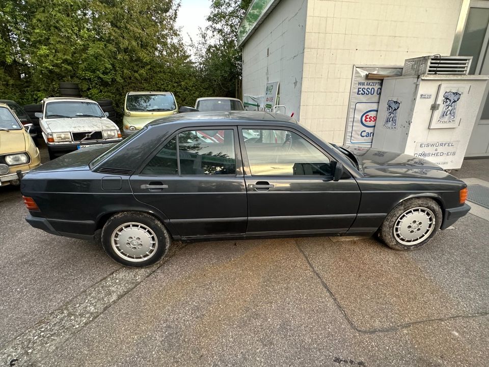 Mercedes W201 - 190E 2.0 - Babybenz - Oldtimer - Klima - ohne TÜV in Manching