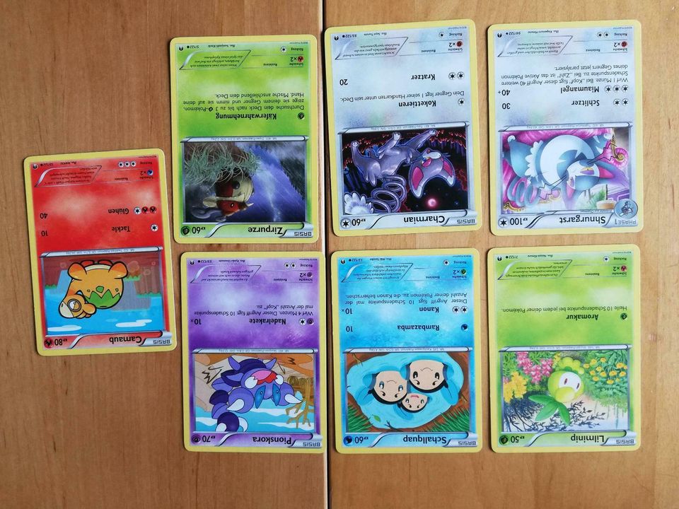 70 Karten Pokemon, Generation xy, 6. Generation in Eching (Kr Freising)