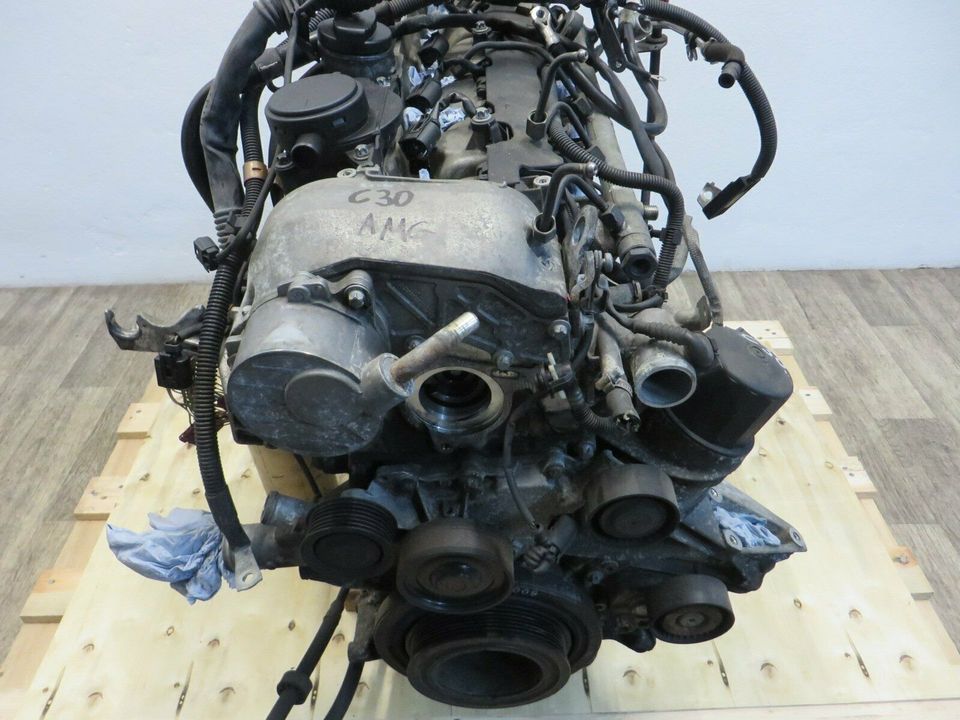 Mercedes C W203 C30 AMG Motor Engine 231 PS Diesel 3.0 OM 612990 in Neutraubling