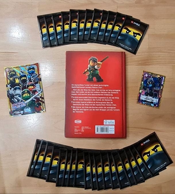 Lego Ninjago Buch, Sammelkarte, Hüllen in Schönhausen (Elbe)